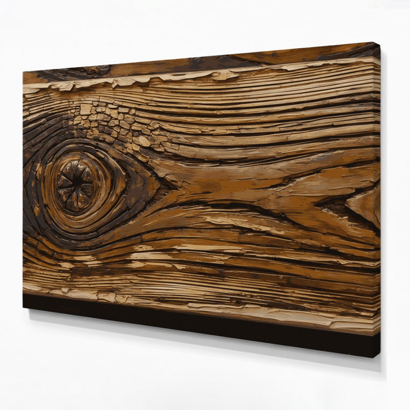Reproduction de signe de l'Action de grâce, reproduction d'art sur toile brune, H 16 po x l 20 po