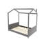 Lit double en velours pour lit double, gris-136990950