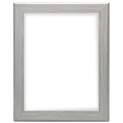 Excello Brands Plastic Snap Frame, 8.5" x 11", Vertical/Horizontal, Wall Mounted, Gray Oak