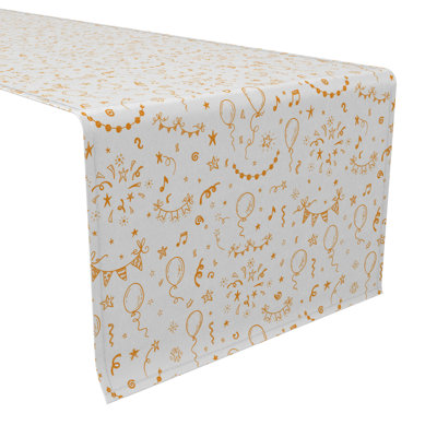 Rectangular Cotton Twill Table Runner