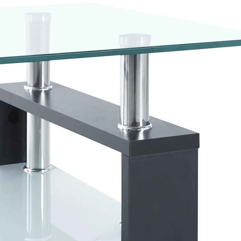 Berlynn Four Leg Coffee Table, Grey