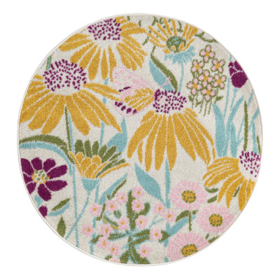 Saegertown Floral Indoor Rug