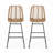 Outdoor Wicker Barstools (Set Of 2)-1485757585