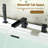 Doux Waterfall Deck-Mount Bathtub Filler Faucet with Diverter and Handheld Shower-110585241