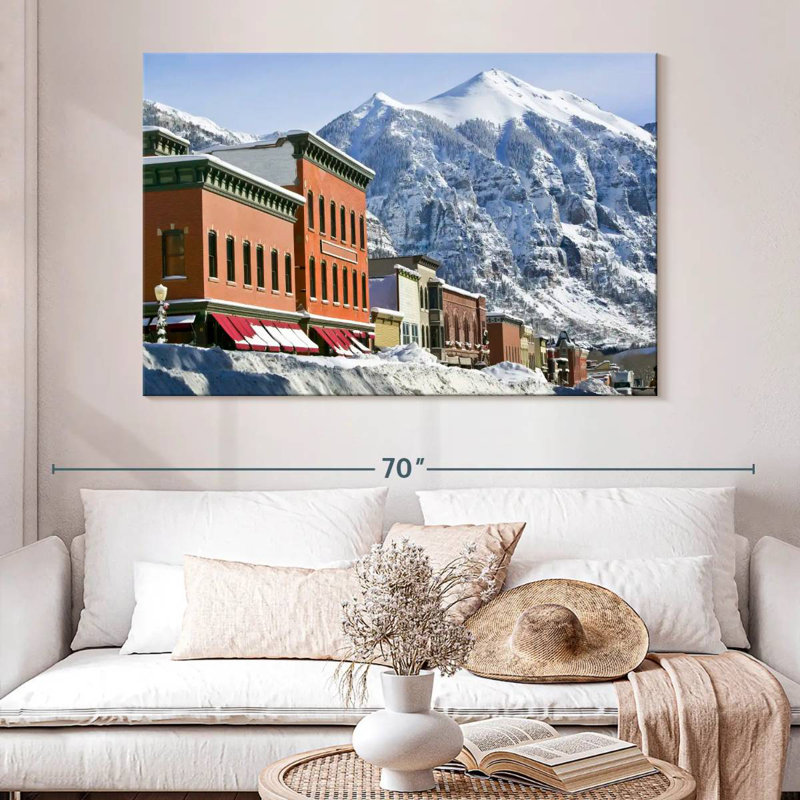 Village d'hiver Sebbie Telluride, H 34 po x l 51 po