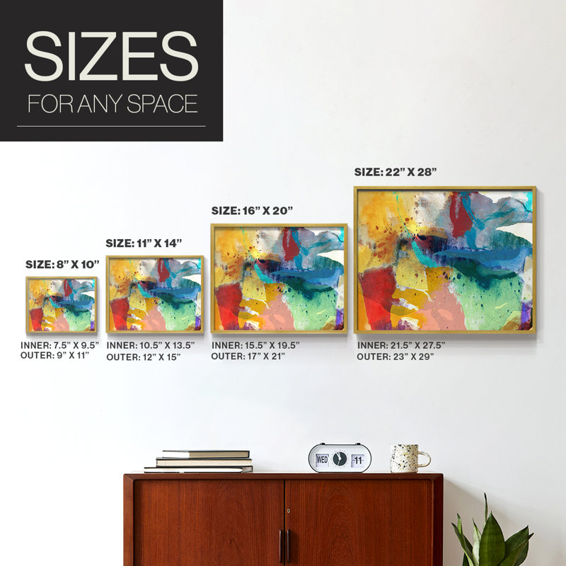 Observation 6 -Framed Print - Restickable, 11" H x 14" W