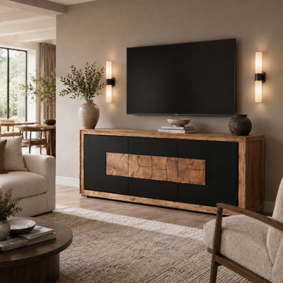 3 Door Media Credenza_Sideboard