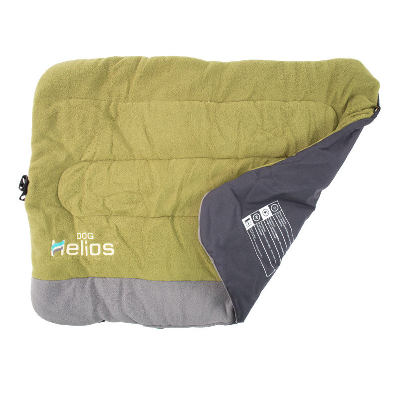 Lit pour chien pliant pour chien Helios Combat-Terrain, Moyen (l 31,5 po x P 23,6 po x H 4 po), Vert