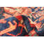 Tapis bleu marine Andelz 3 pi 3 po x 5 pi 0 po