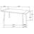 Irondale 70-inch Solid Wood Dining Table Natural Mango