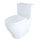 Toilette allongée une pièce à jupe universelle de 1,28 GPF avec CEFIONTECT TOTO Aimes WASHLET +, blanc coton