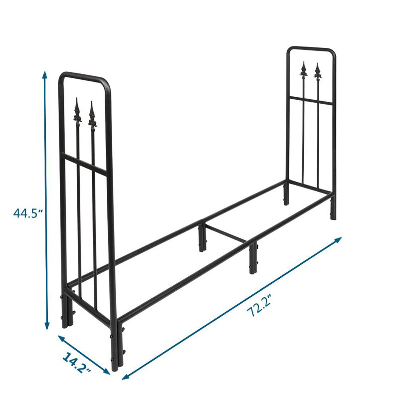 Pulse 72.44'' W Metal Log Rack