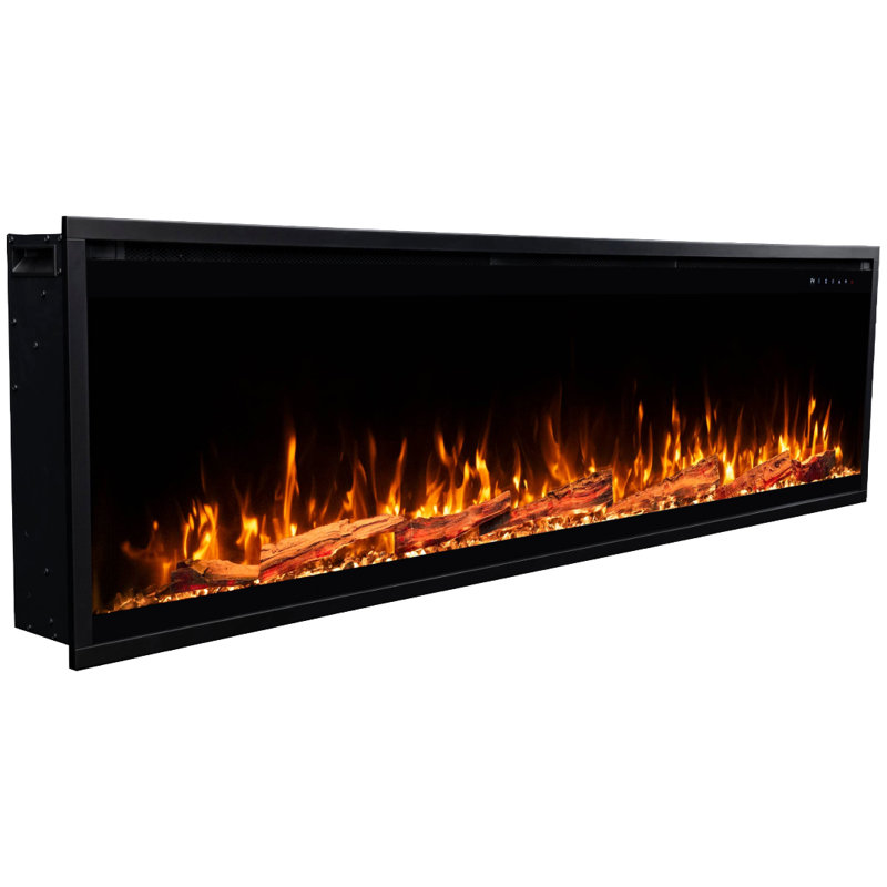Sideline Elite Pro Smart Electric Fireplace, 19.25" H x 72" W x 6.32" D