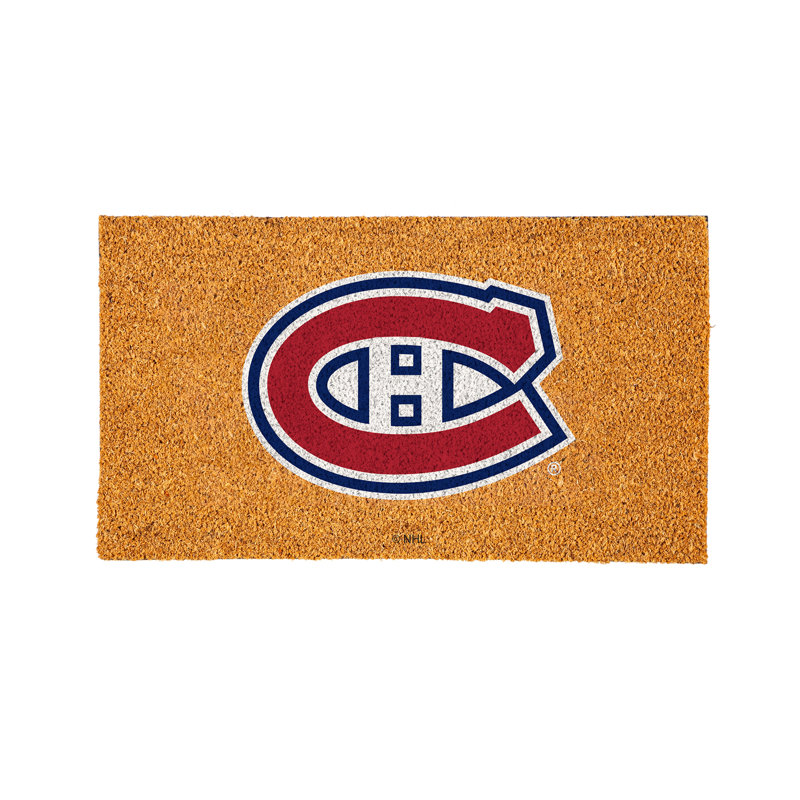 Tapis de coco, 16 po x 28 po, Canadiens de Montréal