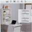 Bureau convertible mural pliable, bureau flottant multifonctionnel avec tablette de rangement pour bureau personnel, blanc-181064434