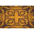 Machine Washable Printed Medallion Mustard Yellow and Black Slip Resistant Area Rug-115433880