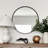 20" Metal Round Bathroom Mirror-378671957