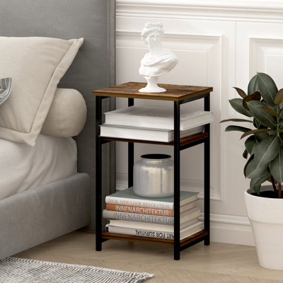 Table d'appoint en hauteur avec tablettes