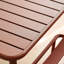 Table carrée pour l'extérieur Brick Red-1471110165