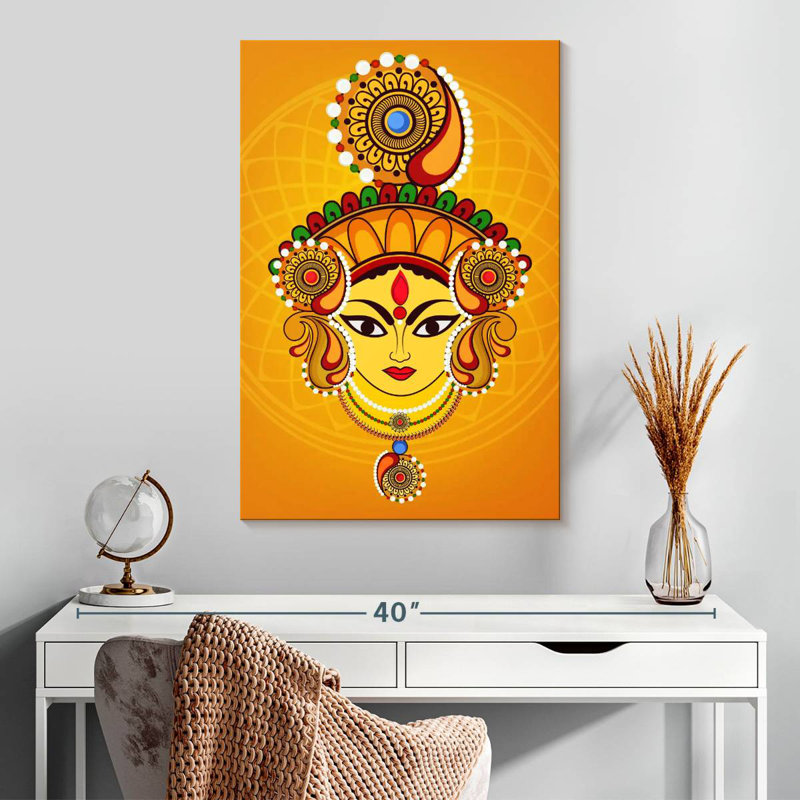 Adella Maa Durga, H 30 po x l 20 po