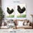 Brampt Standing Black Chicken-108427927