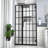 Shower Door 34" W X 72" H Pivot Frameless Shower Door With Pattern Glass, 2/5 In. (10Mm), Open Entry Design In Matte Black