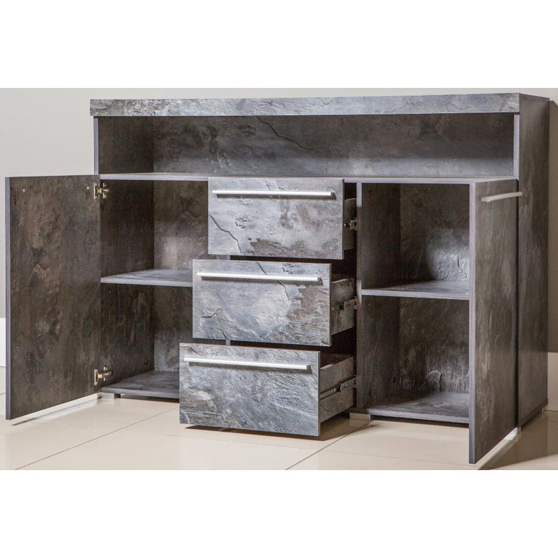 Davany 132cm Sideboard, Grey