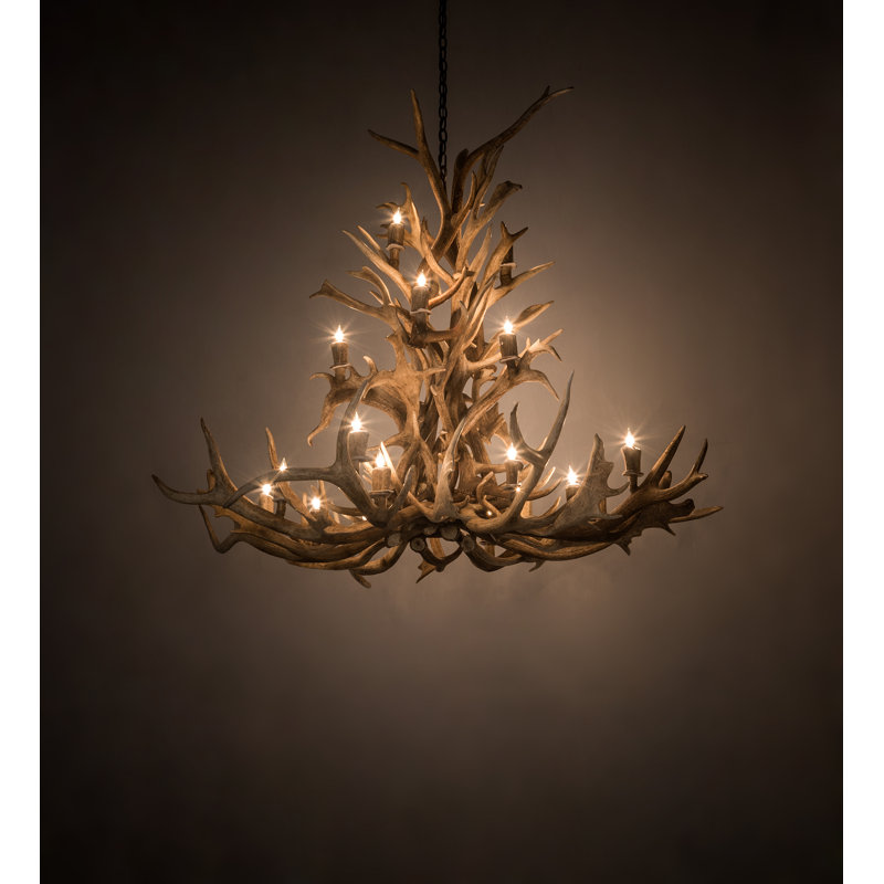 Rustic Lodge 18 - Light Chandelier