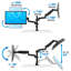 Mount-it Multi-Screen Pole Mount