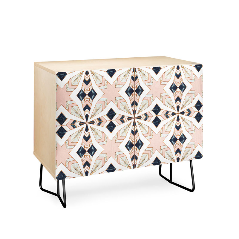 Musial Accent Cabinet, Black