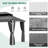 12 x 10 Aluminum Patio Gazebo, Outdoor Metal Hardtop Gazebo with Privacy Curtain and Mosquito Netting-121782979
