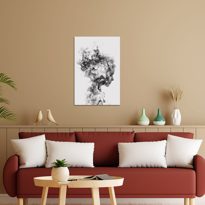 Dissolve Me, impression sur verre acrylique, H 24 po x l 16 po x P 0,25 po