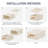 Closet Organizer And Storage, Fabric Box With Drawers, With Transparent Windows, Stackable Storage Drawers For Bedroom, Living Room,(Beige/4 Pack)