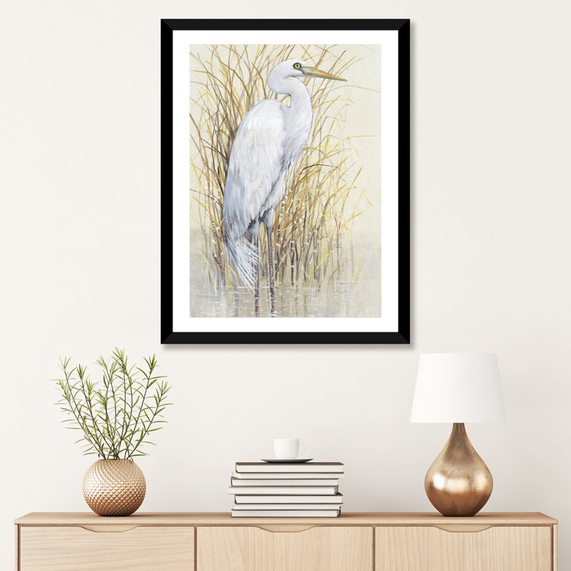 «Wading I» par Timothy O 'Toole - impression d'art graphique, H 32 po x l 24 po x P 1 po