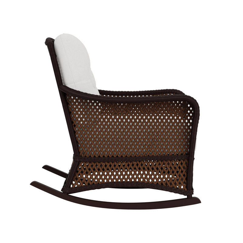 Grand Traverse Outdoor Rocker Chair, Caramel, Canvas Natural Sunbrella® Canvas