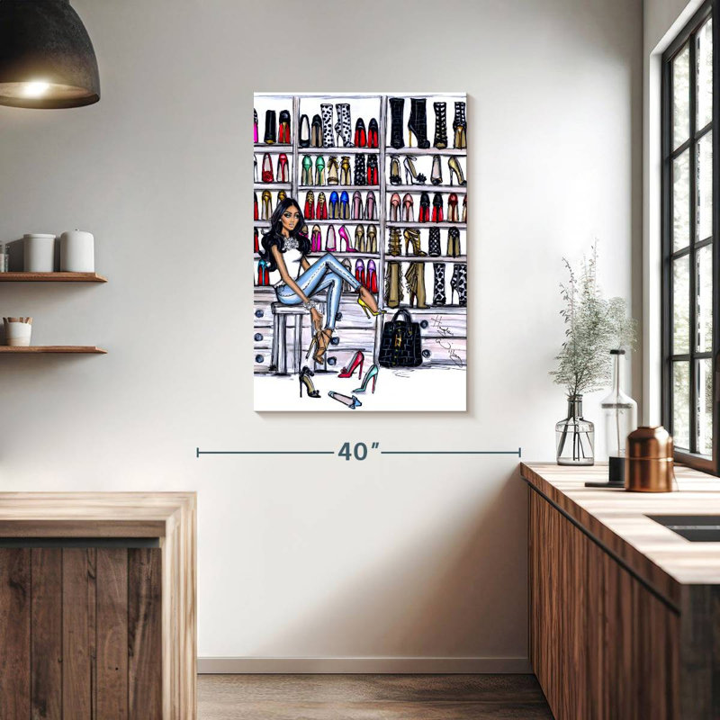 Shuttleworth Shoe Closet, 39" H x 26" W