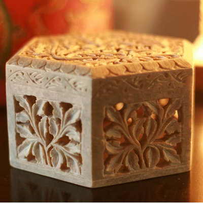 Boîte à bijoux "white jasmine"