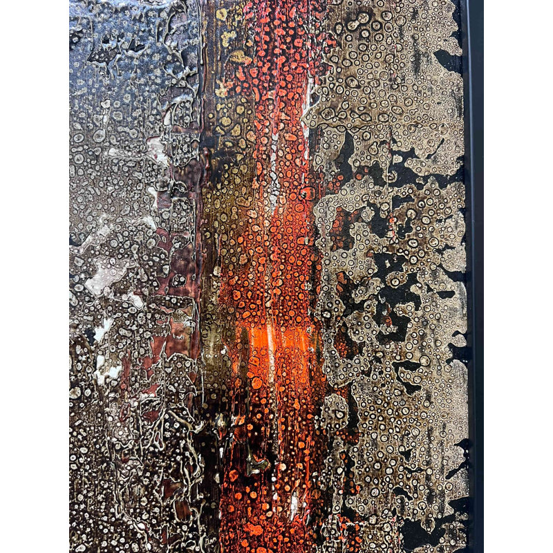 Dissent - Original Mixed-Media Abstract Painting by J. Kent Martin