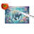 Manatee in a Dreamscape Glass Cutting Board