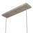 Gaibriel 6 - Light Nickel Unique/Statement Pendant