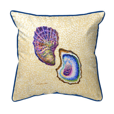 Indoor/Outdoor Square Throw Pillow