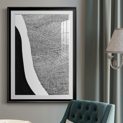 " Black & White Abstract I "