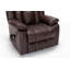 Fauteuil inclinable électrique en cuir Jesseca-453391815