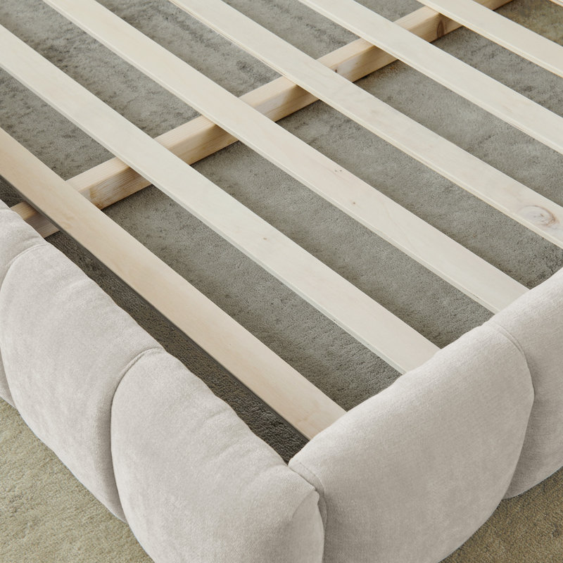 Chenille plateforme Ultimo, Beige, Très grand
