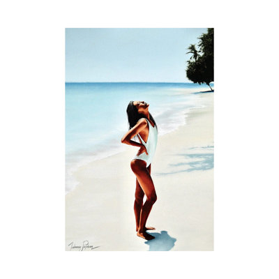 Sun Worship by Johnny Popkess - Wrapped Canvas Print
