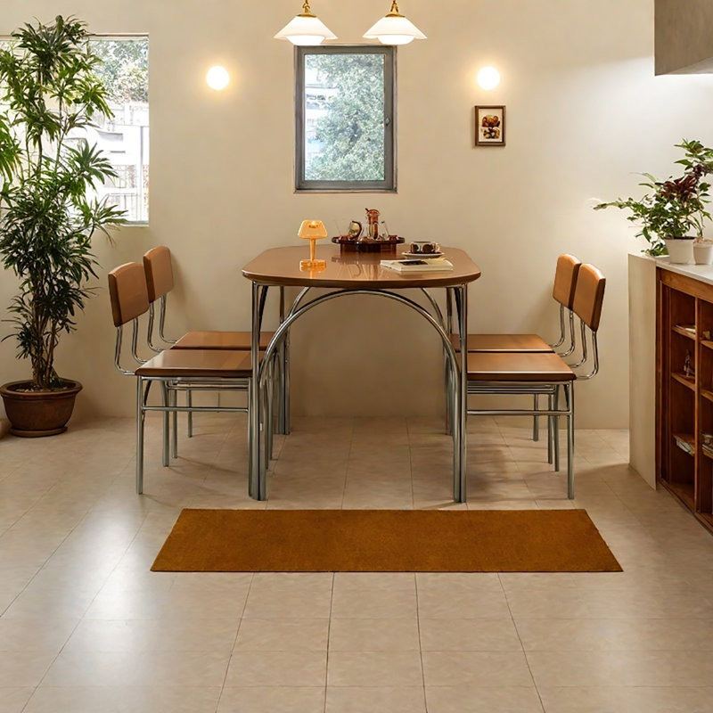 Table de salle à manger 55,12 po, 29.53" H x 55.12" W x 27.56" D