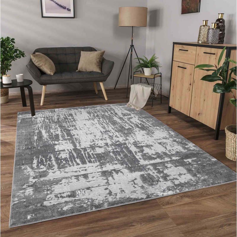 Forysthe Abstract Area Rug, Rectangle 80 x 150cm