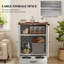 Armoire de rangement pour croquettes pour chien