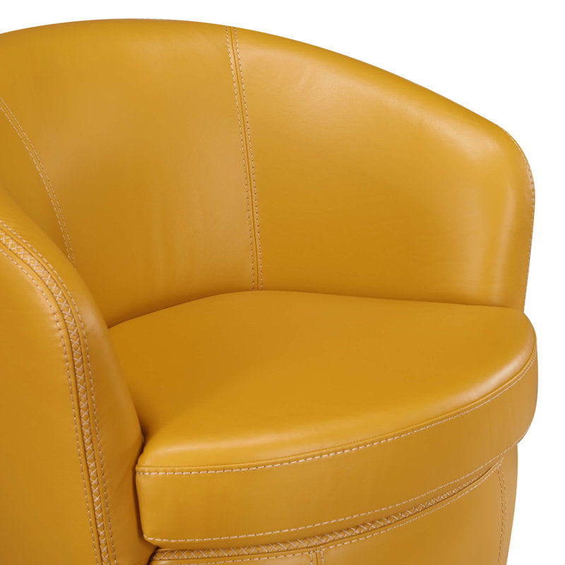 Fauteuil pivotant Luxury Living Furniture, Jaune
