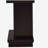Fiona cappuccino engineered wood base upright top